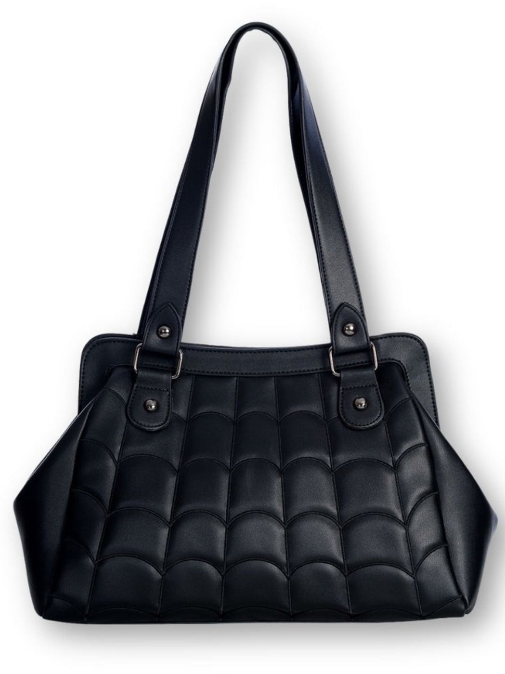 Draped Web Tote Bag